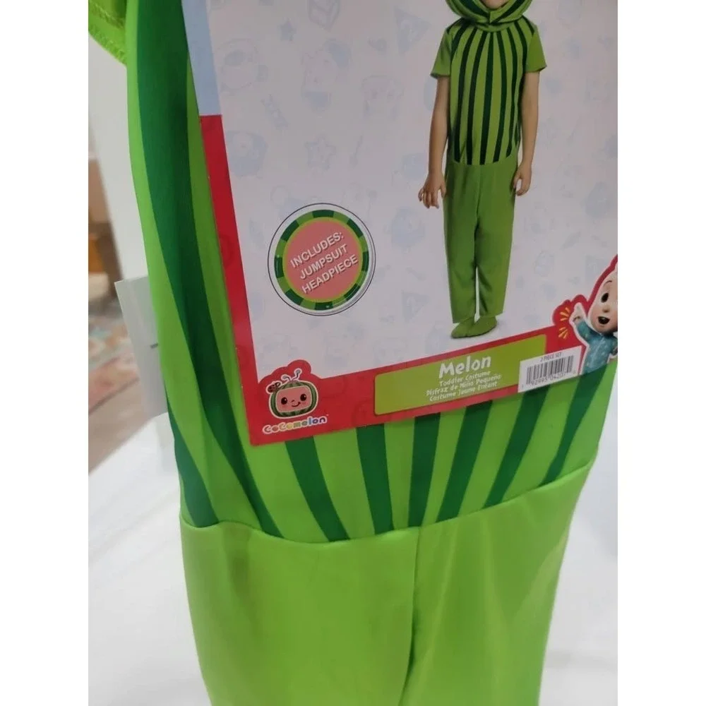 Disguise Cocomelon Toddler Melon Costume 3T-4T Cartoon‎